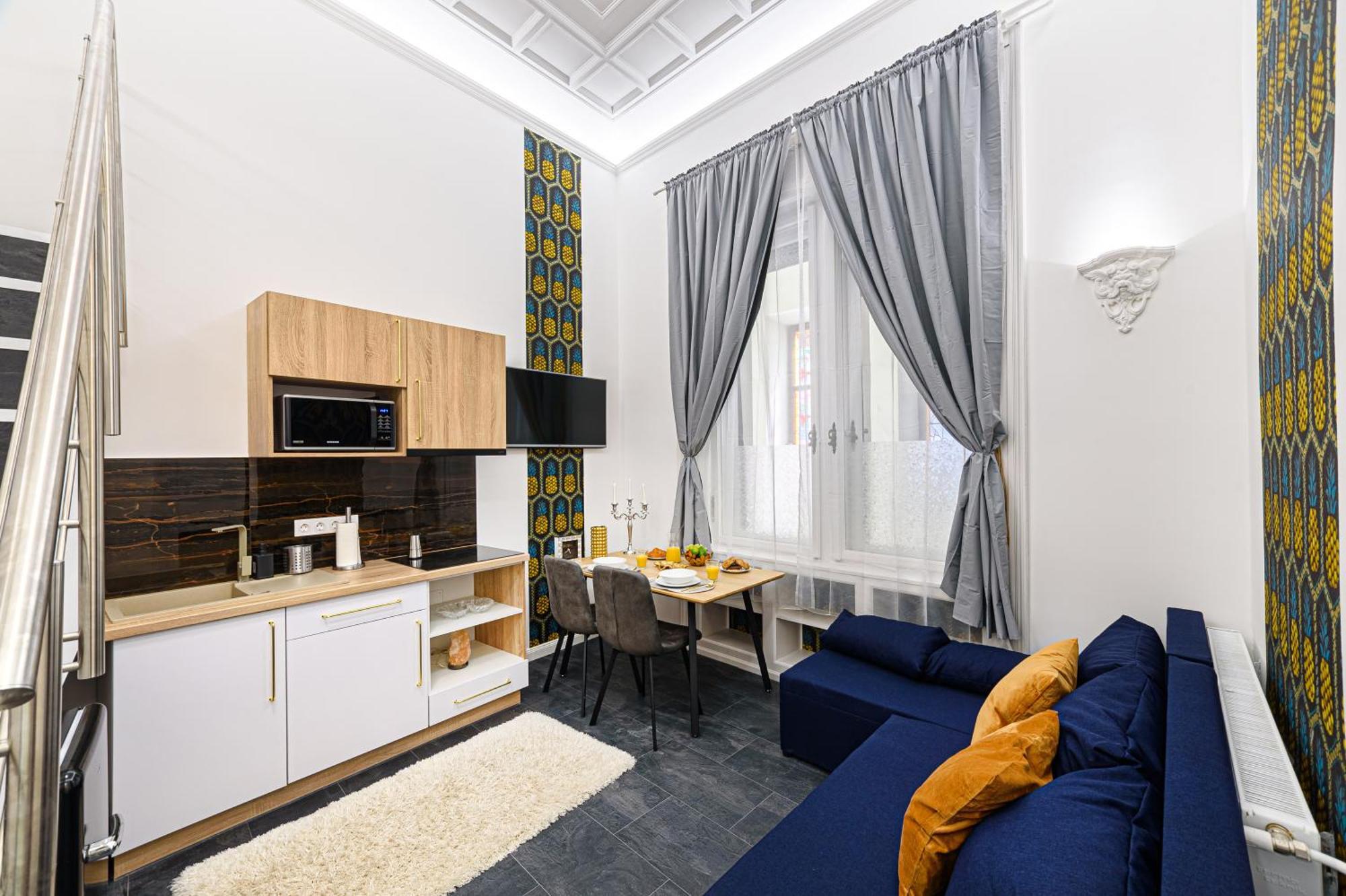 Gloria Downtown Apartments บูดาเปสต์ ภายนอก รูปภาพ